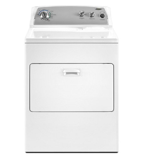 Whirlpool WGD4900XW 7 Cu. Ft. White Gas Front Load Dryer