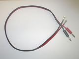 R/T - 16 Gauge Speaker Wire (2-wire) With Banana Clip Connectors - 10 Pieces