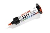 Loctite 19736 3311 Light Cure Medical Device Acrylic Adhesive, 25mL Syringe, ISO 10993 (Pack of 1)