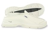 NIKE AFTERPARTY II LEATHER MULES - WHITE