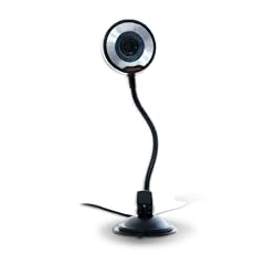 Canyon CNR-WCAM613G 1,3-Megapixel-Standwebcam mit integriertem Mikrofon schwarz / silber