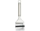 Kitchen Craft Professional Stainless Steel Short Oval Handled Mint/Herb Cutter