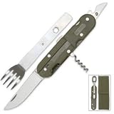 Military Surplus 5 Piece Eating Utensil Set