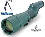 Swarovski Optik HD-STS 80 Spotting Scope Package with 20-60x Zoom Eyepiece & Velbon Carbon Fiber Tripod