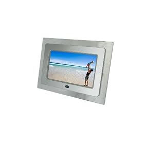 Kitvision 7 inch Digital Picture Photo Frame - Silver