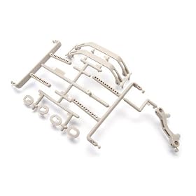 Body Mount Set, White: Blitz ESE from HPI Accessories