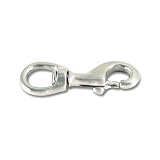Chrome Plated Brass Swivel Eye Bolt Snap 825CB