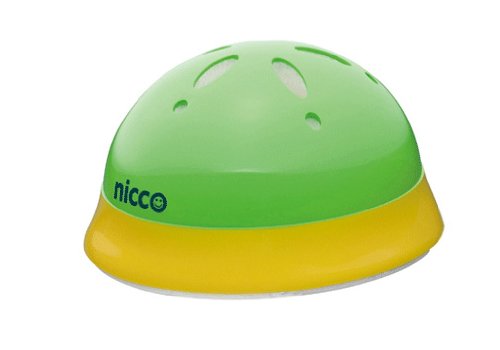nicco(ニコ) ベビーヘルメット 【46~49cm・12ヶ月~2歳くらい】 イエローグリーン KH002YG