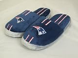 New England Patriots NFL Team Stripe Slide Slippers