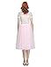 Nemobridal Women's 7 Layer Short Elastic Waistband Tutu Princess Tulle Midi Skirt
