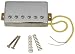 REPLACEMENT HUMBUCKING PICKUP / FOR ELECTRIC GUITARS (CHROME)