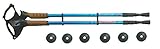 Nordic Walking Poles 65cm to 138cm Blue - Colour options - Telescopic