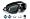 Blue Lens/Black