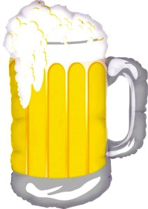 Frosty Overflowing Beer Mug 34