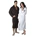 Turkishtowels Bamboo Collection 60% Cotton 40% Rayon from Bamboo, Shawl Collar - Made in Turkey - FREE EMBROIDERY (Sandstone)