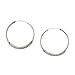 Sterling Silver Coiled Hoop Balinese Earrings