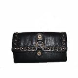 XOXO - Gorgeous Black/gold Xoxo Checkbook Wallet