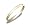 Women's 10k Yellow Gold 2mm Traditional Wedding Band Ring, Size 4