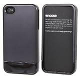 Incase iPhone 4 Slider Case - Monochrome Soft Touch (AT&T & Verizon) (Metal ....