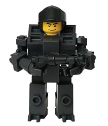 Riot Control Mech (Midnight Black) - Custom LEGO Kit