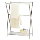 (052.02.96) Oxford Freestanding Towel Stand with Shelf
