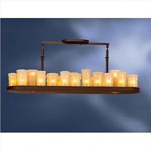 Plateau Oval Candle Tray Chandelier
