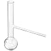 Pyrex Borosilicate Glass Round Bottom Distilling Flask with Sidearm Tubulation