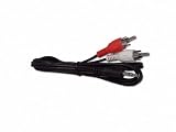 Your Cable Store 3 Foot 3.5mm Stereo Headphone To RCA Adapter Cable