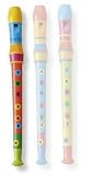 Colori USA Wooden Multicolor Recorder Red