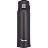 Zojirushi SM-SA48-BA Stainless Steel Mug, Black, 16-Ounce