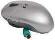HP 3 Button PS/2 Optical Scroll Mouse Silver