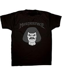 Metalocalypse William Murderface Glow in the Dark T-shirt Black