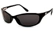 Costa Del Mar Harpoon Polarized Sunglasses - Costa 400 Glass Lens Black/Dk Gray, One Size
