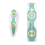 Poolside Design Nintendo Wii Nunchuk + Remote Controller Protector Skin Decal Sticker