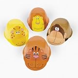 Plastic Animal Hats (1 dz)