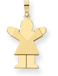 14k Girl Charm