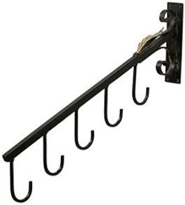 Count of 6 New Retails Wall Mount Vintage 5 J-Hook Waterfall