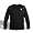 Ferrari Black Long Sleeve Shield Tee, MED