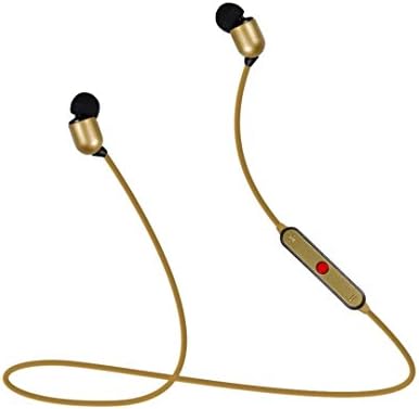 Flyingman Wireless Bluetooth Outdoor Sport Stereo Earphone with Microphone for Cellphone and Bluetooth Devices-Gold