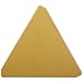 Sandvik Coromant T-MAX MILLING  Carbide Milling Insert, TPK Style, Triangle, GC2040 Grade, Multi-Layer Coating, TPK43P2R,0.187" Thick, 0" Corner Radius (Pack of 10)