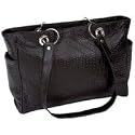EmbassyTM Genuine Leather Purse with Crocodile Embossing