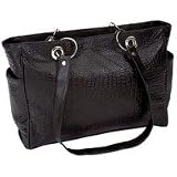 EmbassyTM Genuine Leather Purse with Crocodile Embossing