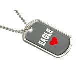 Eagle Love - Military Dog Tag Luggage Keychain 