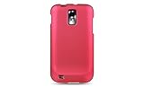Samsung Galaxy S II / SGH-T989 - Snap-On Protector Case - Rubberized Magent ....
