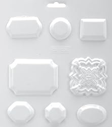 Yaley Soapsations 8x9 Soap Molds: Assorted Soap Bar Shapes