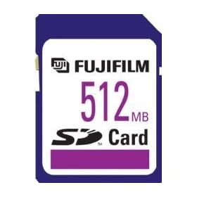 Fuji 512MB Secure Digital Card