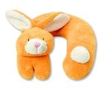 Orange Bunny Noodlehead Travel Buddies Neck Pillow