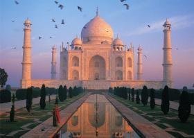 Tomax taj mahal, india 1000 piece mini jigsaw puzzle