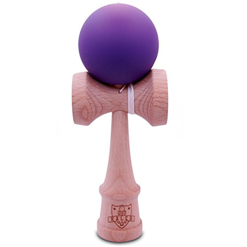 Kaleb Kendama Rubberized Purple Matte And Extra String