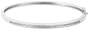 10k White Gold Diamond Channel Set Bangle Bracelet (1/5 cttw, I-J Color, I3 Clarity)